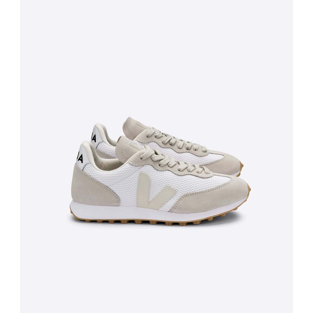 Veja RIO BRANCO ALVEOMESH Loopschoenen Heren White/Beige | BE 170NWY